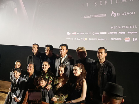 Konferensi pers Film Sukma, XXI Gandaria City, Senin (8/9/2025).  Foto: Giovanni/kumparan
