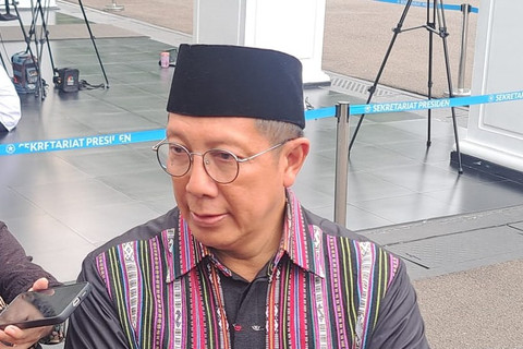 Mantan Menteri Agama Lukman Hakim Saifuddin di Istana Negara, Jakarta Pusat, Kamis (11/9/2025). Foto: Zamachsyari/kumparan