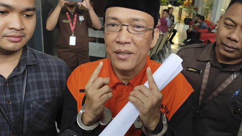 Eks Wamenaker, Immanuel Ebenezer, di Gedung Merah Putih KPK, Jakarta Selatan, Kamis (11/9/2025). Foto: Jonathan Devin/kumparan