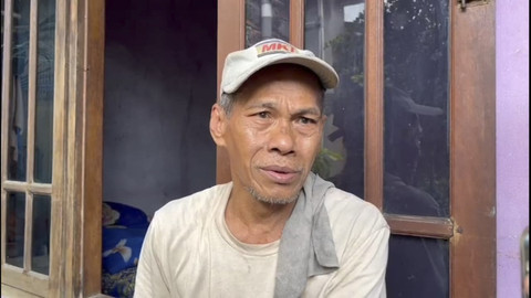 Mahmud warga Jalan Talas, Jumat (12/9/2025). Foto: Dok. kumparan