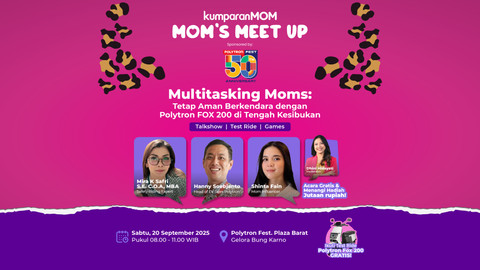 Mom's Meet Up September bersama Polytron. Foto: Dok kumparan