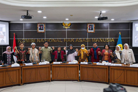 LPSK, Komnas HAM, Komnas Perempuan, KPAI, Ombudsman, dan Komisi Nasional Disabilitas (KND) membentuk Tim Independen LNHAM untuk Pencari Fakta. Foto: Dok. Humas LPSK