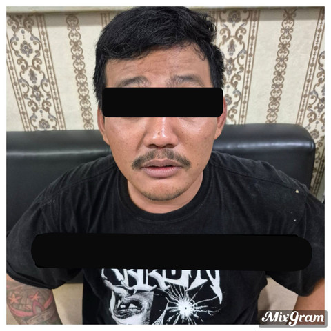 Pemotor yang memukul polantas di Jakarta Pusat. Foto: Dok. Istimewa