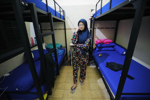 Oktavianti Riska Fitriasari, siswa Sekolah Rakyat yang juga penghapal Alquran asal Malang, Jawa Timur. Foto: Dok: Kemensos