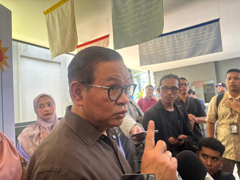 Gubernur Jakarta, Pramono Anung di Happy Hope Preschool, Jakarta Selatan pada Sabtu (13/9). Foto: Abid Raihan/kumparan