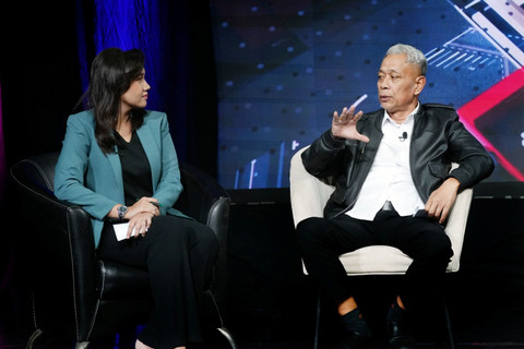 Wakil Menteri Sosial Agus Jabo Priyono saat menjadi narasumber dalam Dialog Perspektif Sekolah Rakyat Harapan Baru, Pendidikan Berkualitas di TVRI, Jakarta, Jumat (12/9/2025). Foto: Ikhwan Syah Ishar/Biro Humas Kemensos