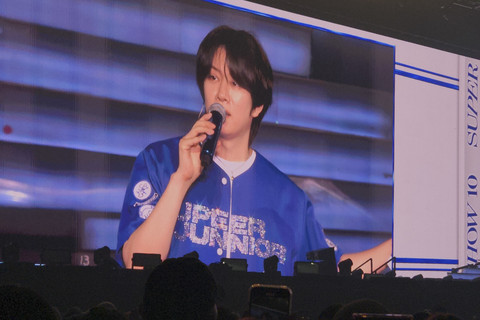 Heechul Super Junior saat tampil di konser Super Show 10 in Jakarta yang digelar di ICE BSD, Sabtu (13/9/2025). Foto: Ela Nurlaela/kumparan