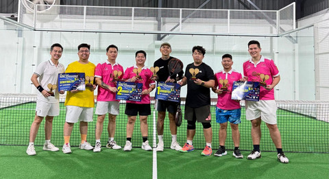 Para juara Pica Padel Tournament Series 1. Foto: Dok. Istimewa