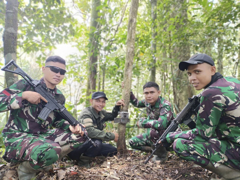 Tim Ekspedisi Macan Tutul Jawa yang dilepas Kepala Staf Angkatan Darat (Kasad) Jenderal TNI Maruli Simanjuntak, M.Sc. di Resimen Latihan Tempur (Menlatpur) Kostrad, Sanggabuana, Kabupaten Karawang pada Februari 2025. Foto: TNI AD