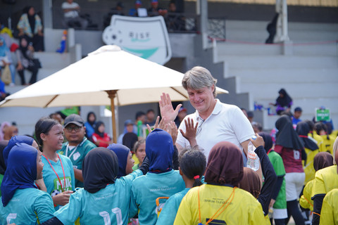 Timo Scheunemann, pelatih kepala MilkLife Soccer Challenge. Foto: Dok. MilkLife Soccer Challenge