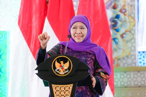 Gubernur Jatim Khofifah Indar Parawansa. Dok: ANTARA/HO-Biro Adpim Pemprov Jatim
