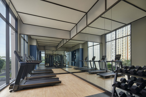Gym di Hotel Fairfield Bekasi. Foto: Dok. Istimewa