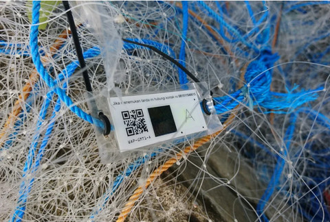 Label pencegah ghost gear oleh Global Ghost Gear Initiative (sumber: https://www.ghostgear.org/projects/signature-indonesia)