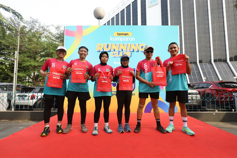 Peserta Fun Run teman kumparan x Polytron yang berhak membawa pulang hadiah. Foto: kumparan