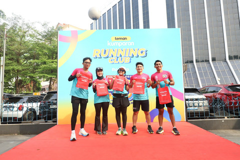 Peserta Fun Run teman kumparan x Polytron yang berhak membawa pulang hadiah. Foto: kumparan