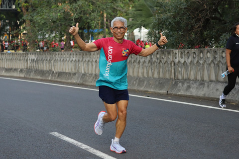 Potret Fun Run teman kumparan x Polytron, Peserta Bawa Pulang Hadiah