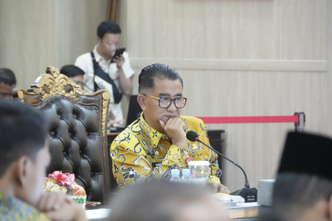 Dirjen Otda Kemendagri Akmal Malik memimpin Rapat Koordinasi Peningkatan Peran Satlinmas di wilayah Provinsi Banten di Kantor Gubernur Banten, Kota Serang, Jumat (12/9/2025) lalu. Foto: Dok. Kemendagri