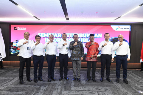 Pertamina bersama Komisi Informasi Pusat Republik Indonesia menggelar Seminar Keterbukaan Informasi Publik di Gedung Oil Center, Jakarta, Senin (15/9). Foto: Dok. Pertamina