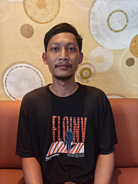 Bima Permana Putra, pedemo yang hilang, saat ditemukan oleh polisi di Malang. Foto: Dok. Istimewa