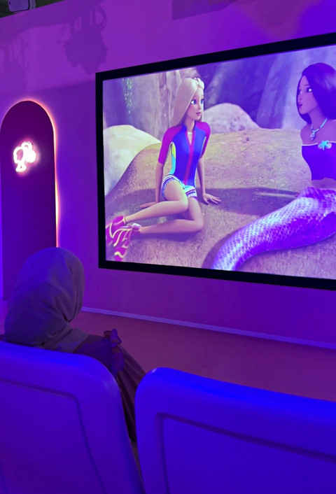 Keseruan di pameran World of Barbie: Dreams Made Here yang hadir di Agora Mall.    Foto: Naela Marcelina/kumparan