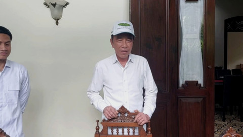 Presiden Indonesia ke-7 Joko Widodo ditemui di kediamannya di Solo, Jumat (19/9/2025). Foto: Dok. kumparan