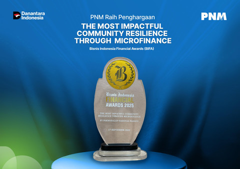 PNM Raih Penghargaan Microfinance untuk Ketahanan Komunitas di FIBA 2025. Foto: Dok. PNM.