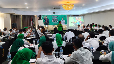 Suasana Pendidikan Kader Pertama yang digelar PKB Kabupaten Bolaang Mongondow, Minggu 21 September 2025.