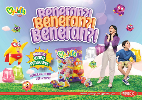 MyJelly juga memiliki berbagai varian rasa buah segar dan warna ceria yang bisa dinikmati semua umur. Foto: dok. MyJelly