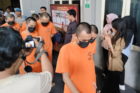 Komplotan pemalsu SIM di Yogya, Senin (22/9/2025). Foto: Arfiansyah Panji Purnandaru/kumparan