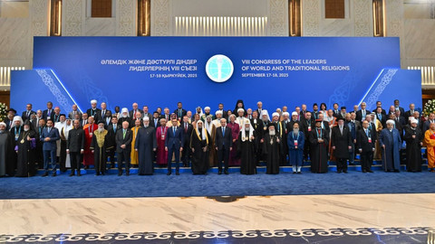 MUI dan Mufti Kazakhstan menandatangani MoU Dakwah Islam Rahmatan Lil Alamin. Foto: KBRI Astana