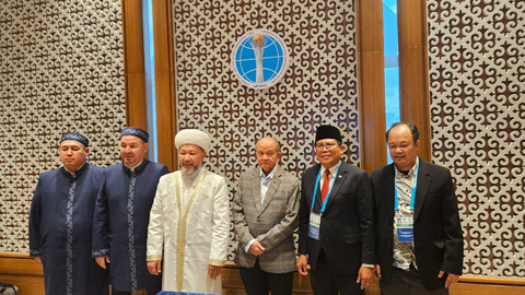 MUI dan Mufti Kazakhstan menandatangani MoU Dakwah Islam Rahmatan Lil Alamin. Foto: KBRI Astana