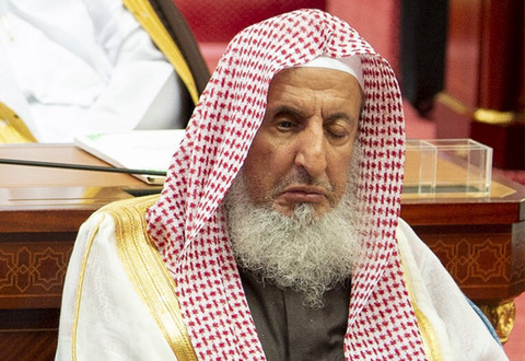 Grand Mufti Sheikh Abdulaziz. Foto: Courtesy of Saudi Royal Court/Handout via REUTERS
