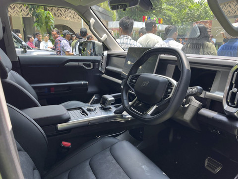 Interior Jetour T2. Foto: Fitra Andrianto/kumparan