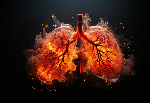 Sumber: https://pixabay.com/id/illustrations/ai-dihasilkan-paru-paru-berapi-api-8686058/ 
