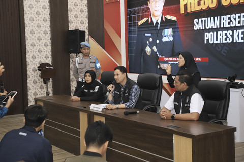 Polres Kediri Kota, menetapkan 51 orang tersangka kasus demo ricuh pada 30 Agustus 2025 lalu. Foto: Dok. Istimewa