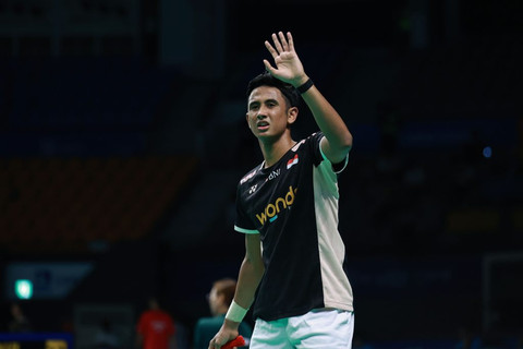 Alwi Farhan di Korea Open 2025. Foto: PBSI