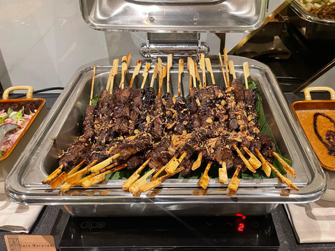 Sate maranggi  ala A.RA.SA Restaurant & Bar.  Foto: Salsha Okta Fairuz/kumparan