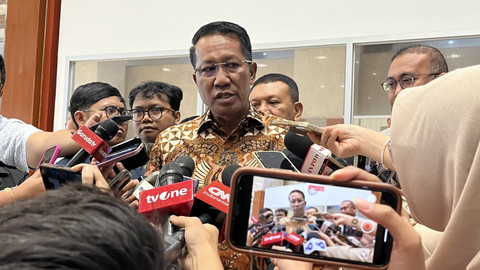 Menteri Hukum (Menkum), Supratman Andi Agtas, usai Raker Komisi VI DPR, Jumat (26/9/2025).  Foto: Fariza/kumparan