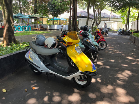 Motor Honda Spacy 125 tahun 1987. Foto: Fitra Andrianto/kumparan