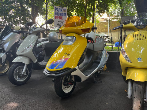 Motor Honda Spacy 125 tahun 1987. Foto: Fitra Andrianto/kumparan