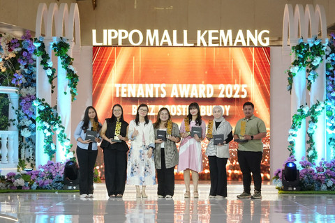 Lippo Mall Kemang Memberikan Penghargaan Kepada 35 Tenant. Foto: Lippo Mall Kemang