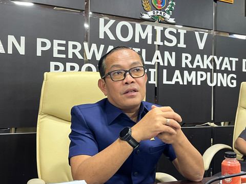 Anggota Komisi V DPRD Provinsi Lampung, Deni Ribowo | Foto : Eka Febriani / Lampung Geh
