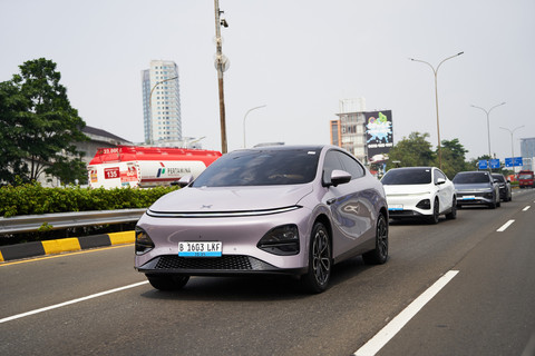 Media test drive XPeng G6 Pro Jakarta-Bandung, Senin-Rabu (29 September-1 Oktober 2025). Foto: Xpeng