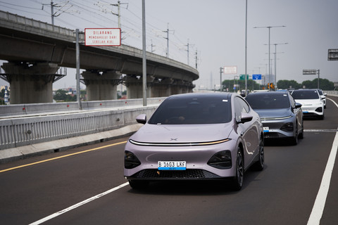 Media test drive XPeng G6 Pro Jakarta-Bandung, Senin-Rabu (29 September-1 Oktober 2025). Foto: Xpeng