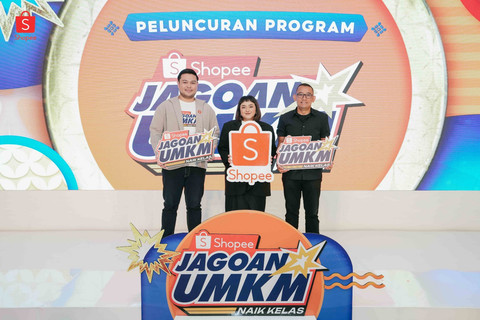 Shopee Jagoan Naik Kelas merupakan upaya Shopee dalam memberikan dukungan bagi kemajuan UMKM dengan warna dan semangat baru. Foto: dok. Istimewa