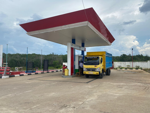 SPBU BBM Satu Harga Pertamina Patra Niaga di Sumbangsel. Foto: Pertamina Patra Niaga