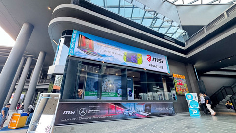 Pameran komputer dan teknologi IT Yogyakomtek 2025, resmi dibuka di Gelanggang Inovasi dan Kreativitas (GIK) UGM, Sabtu (27/9) sampai Rabu (1/10). Foto: Yusuf Hay/Pandangan Jogja.