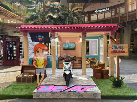 Booth Steal the BeAT di Nipah Mall. Foto: dok. AHM