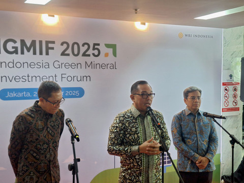 Wakil Menteri Investasi sekaligus Wakil Kepala BKPM Todotua Pasaribu dalam acara Indonesia Green Mineral Investment Forum (IGMIF) 2025 di Kantor Kementerian Investasi/BKPM, Jakarta Selatan pada Kamis (2/10/2025). Foto: Argya D. Maheswara/kumparan 