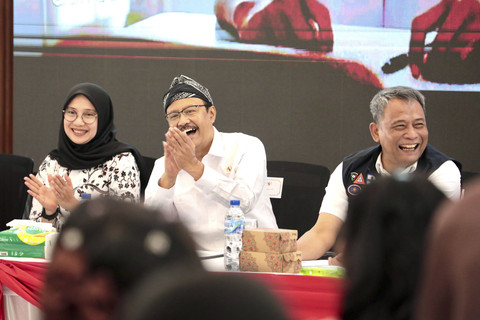Mensos Saifullah Yusuf (Gus Ipul) meninjau Sekolah Rakyat Terintegrasi (SRT) 2 Banyuwangi, Kamis (2/10/2025). Foto: Kemensos RI